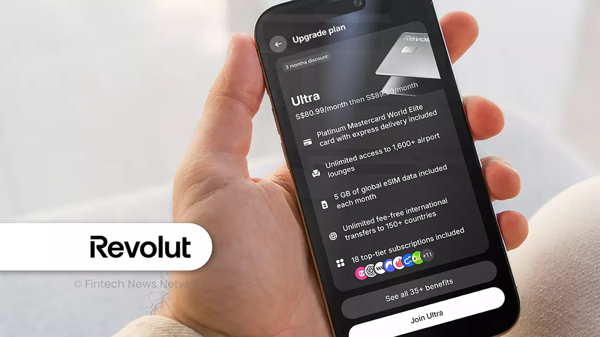 Revolut Ultra借记卡进军新加坡市场，年费高达899新元定义高端金融新标准